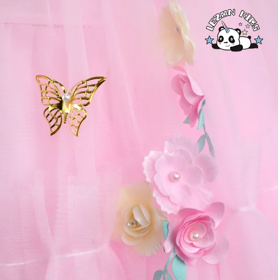 LEZONKIDS - Factory Direct Price Fancy Flower and Butterfly girls party dresses flower girls' dresses